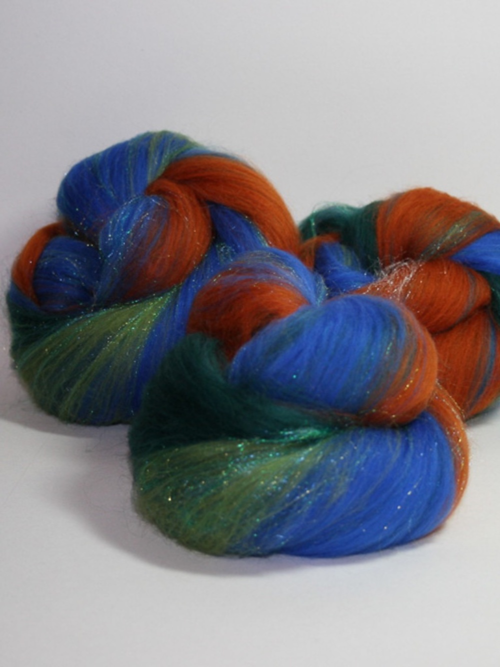 Jasper Colonial Wool Batts for Spinning Weaving Felting Fiber Art OOAK
